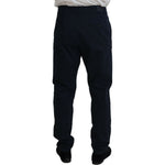 Dolce & Gabbana Blue Cotton Dress Formal Men Pants PAN74740-52