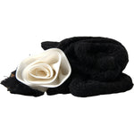 Dolce & Gabbana Diadem Headband Tiara White Rose Crystal Hair Gold SIG19569
