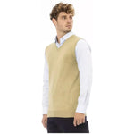 Alpha Studio Beige Viscose Men Jacket AL-23471-IT48 | M