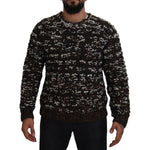 Dolce & Gabbana Brown Knitted Wool Fatto A Mano Sweater TSH83881- 44