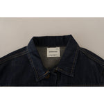Master Coat Dark Blue Button Down Long Sleeves Denim Jacket JKT3215-40