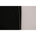 Costume National Black Embellished Mid Waist Skinny Denim Jeans PAN70646-26