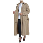Dolce & Gabbana Khaki Double Breasted Trench Coat Jacket JKT3323-46