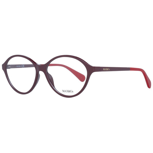 Max & Co Burgundy Women Glasses Frame