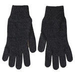 Dolce & Gabbana Gray Virgin Wool Knit Hands Mitten Men Gloves LB30104-8.5
