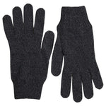 Dolce & Gabbana Gray Virgin Wool Knit Hands Mitten Men Gloves LB30104-8.5