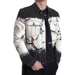 Dolce & Gabbana Multicolor Cotton Collared Denim Jacket JKT3651-IT48