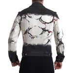 Dolce & Gabbana Multicolor Cotton Collared Denim Jacket JKT3651-IT48