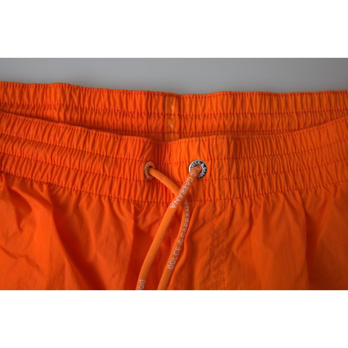Dolce & Gabbana Orange Blue Gradient Beachwear Swimwear Shorts BIK1698-IT6