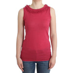 John Galliano Pink wool knit top SIG11964-1