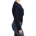 John Galliano Blue cropped cardigan SIG12103-2