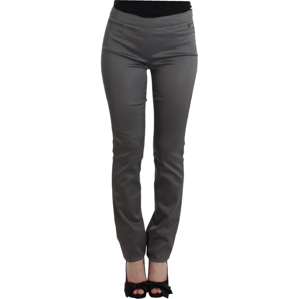 John Galliano Gray slim fit pants SIG11726-40