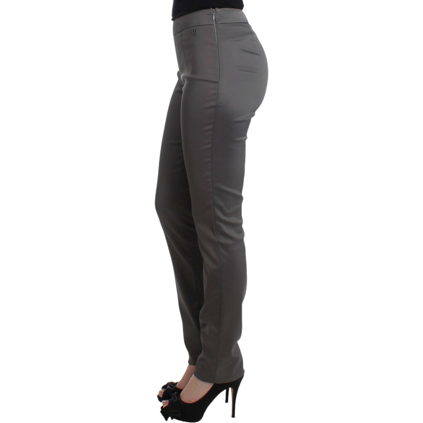 John Galliano Gray slim fit pants SIG11726-40