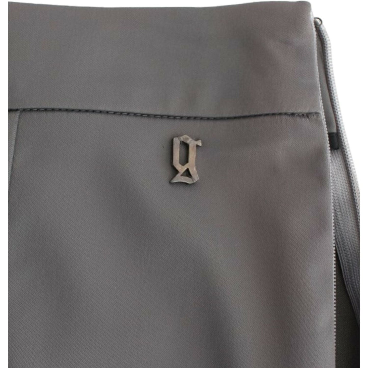 John Galliano Gray slim fit pants SIG11726-40