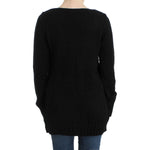 Cavalli Black knitted wool sweater SIG11979-3