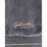 Cavalli Blue velvet zipup sweater SIG11841-2