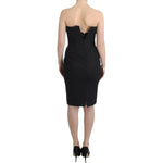 Cavalli Gray strapless dress SIG11813-2