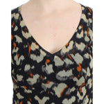 Cavalli Multicolor v-neck wool jumper SIG11607-1