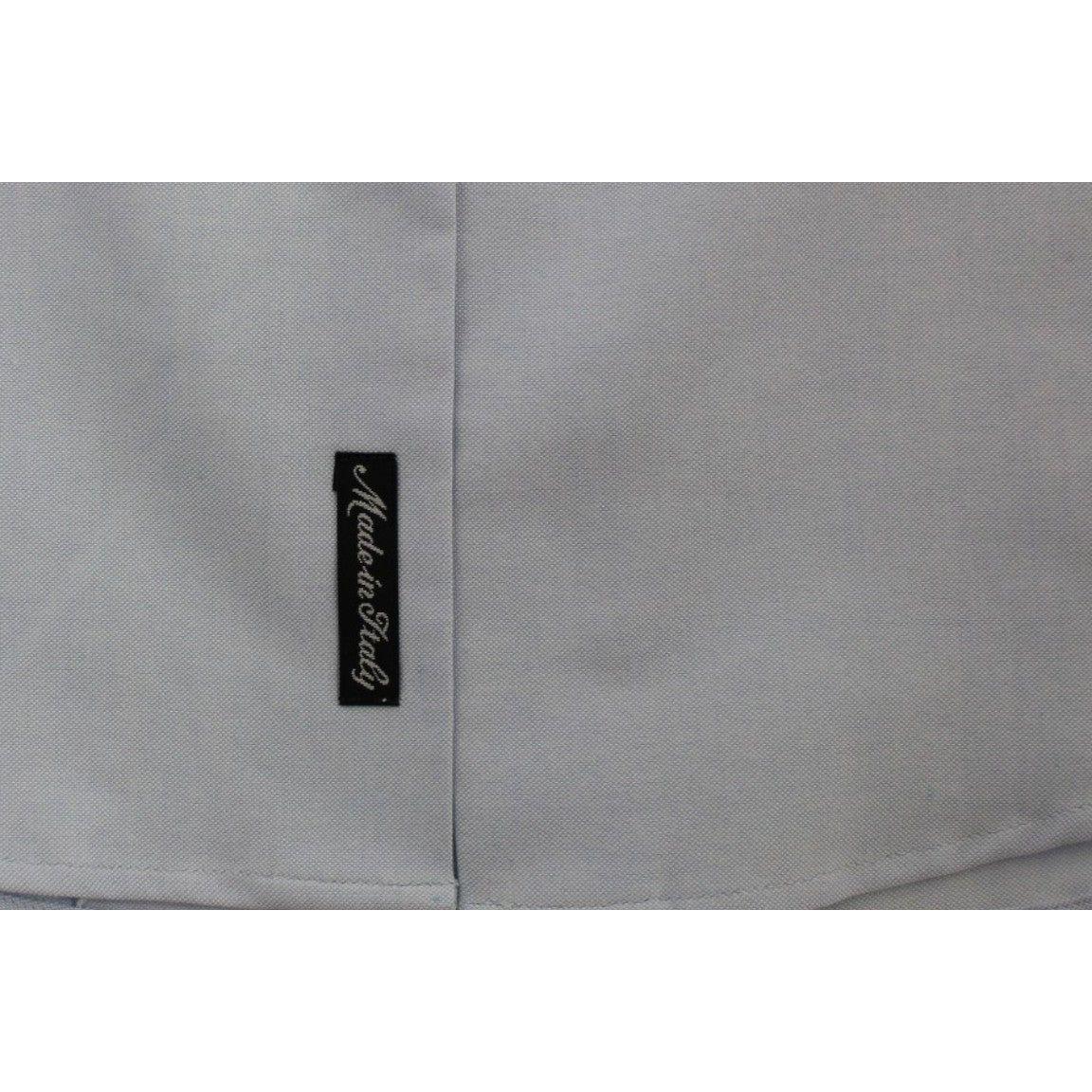 Cavalli Light blue cotton shirt SIG10098-1