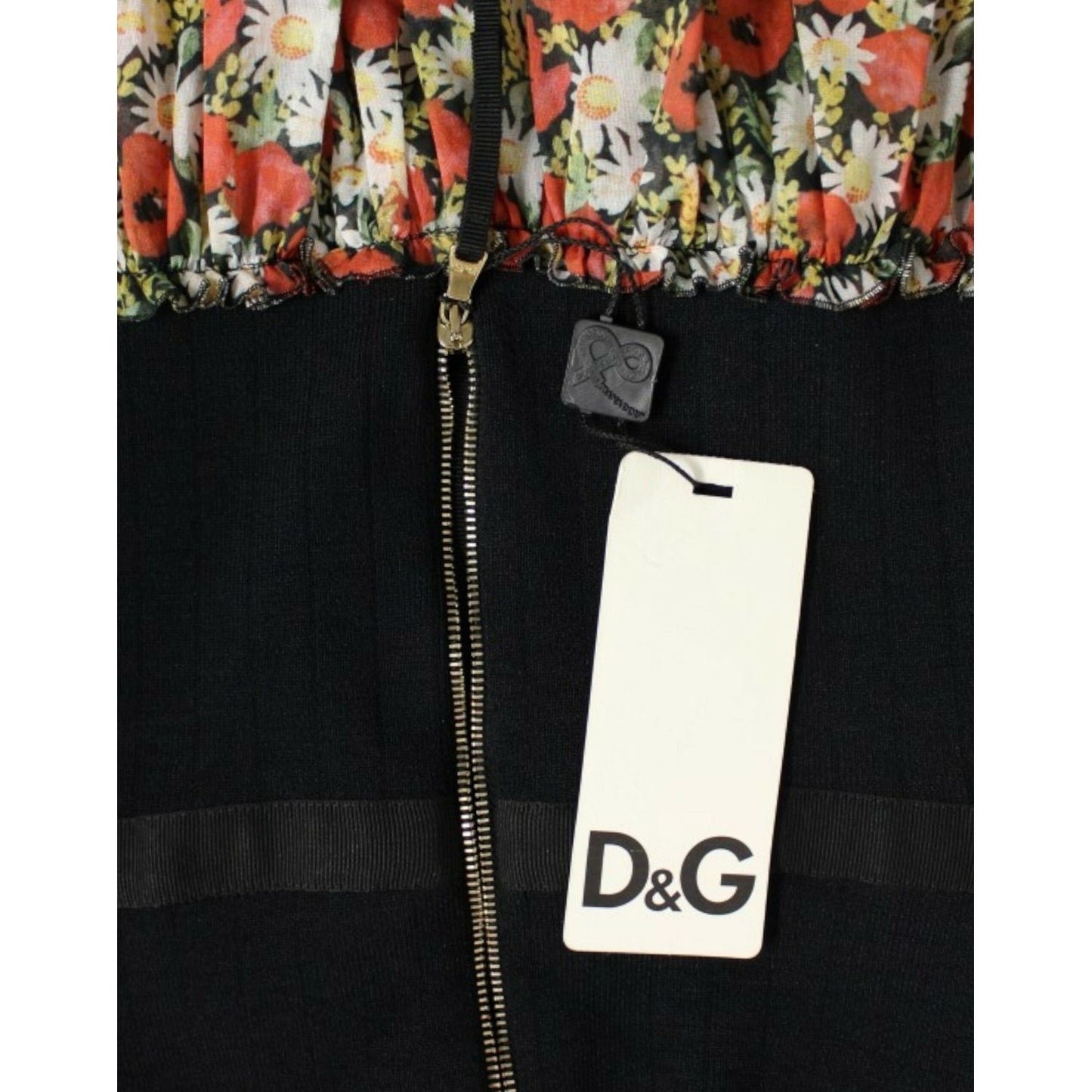 Dolce & Gabbana Multicolor floral bubble halterneck dress MOM11589-1
