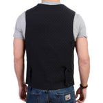 Costume National Elegant Black Wool Blend Casual Vest Costume National Tan
