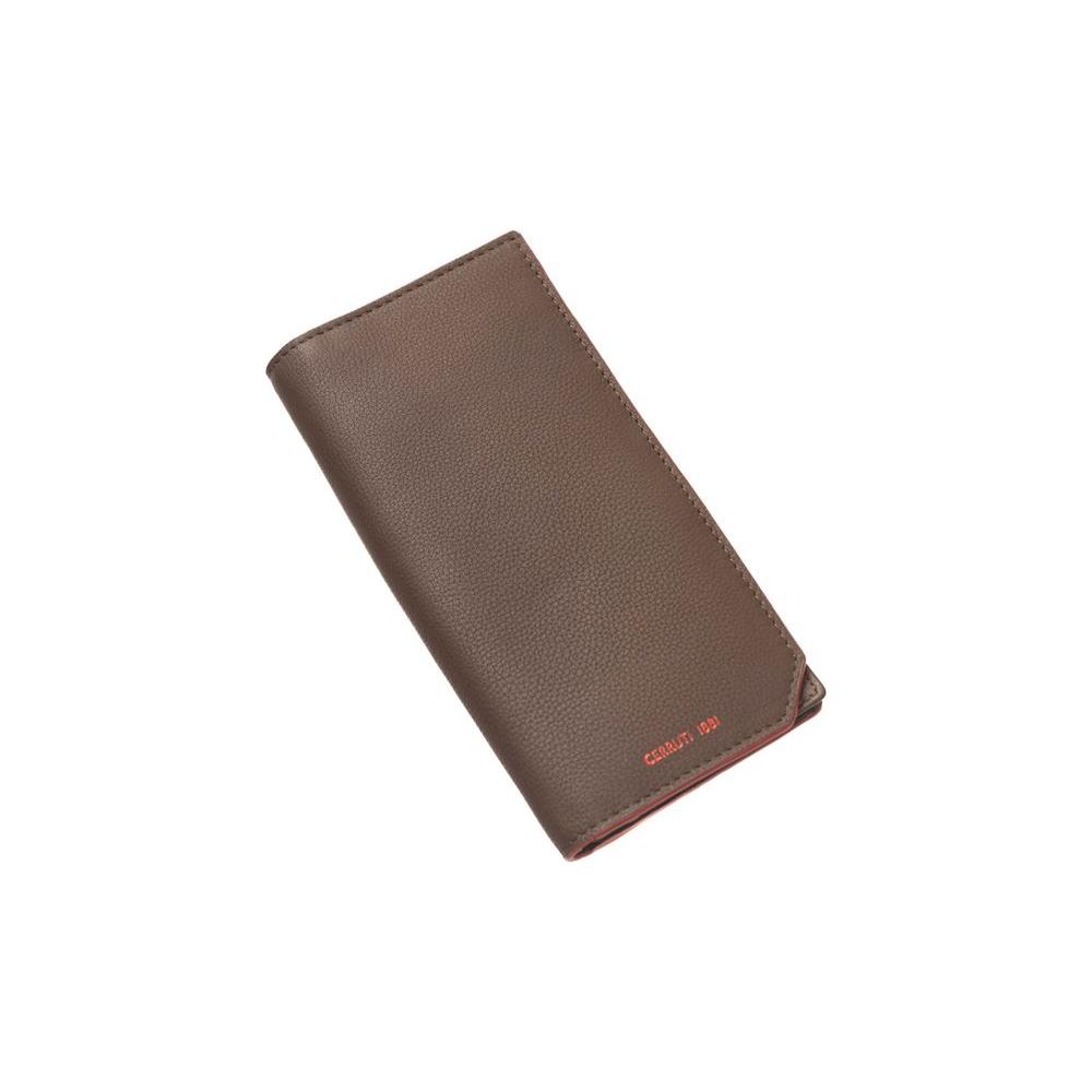 Cerruti 1881 Brown Calfskin Men Wallet CE-24025