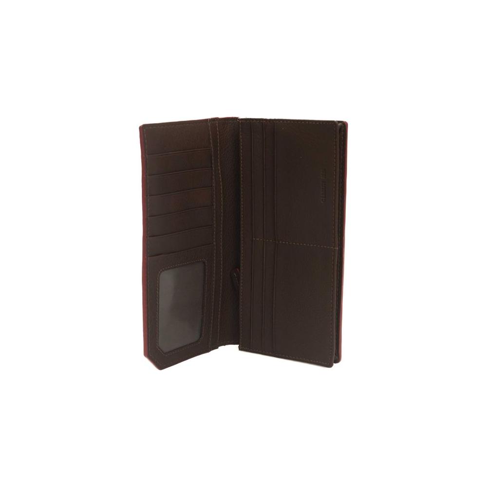 Cerruti 1881 Brown Calfskin Men Wallet CE-24025