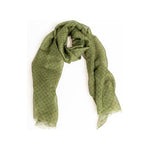 Trussardi Green Modal Men Scarf TR-23989