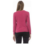 Baldinini Trend Fuchsia Cashmere Women Sweater BA-23834-XL