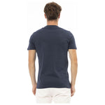 Baldinini Trend Blue Cotton Men T-Shirt BA-23707-S