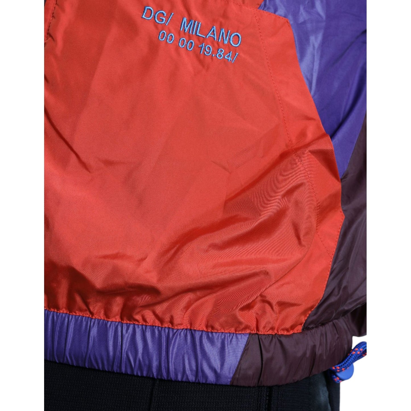 Dolce & Gabbana Multicolor Color Windbreaker Jacket JKT3753-48