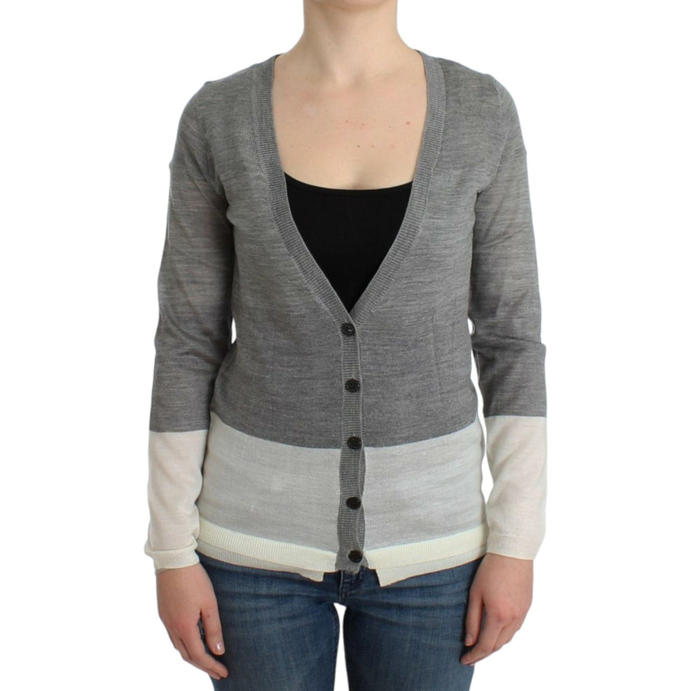 Costume National Gray lightweight cardigan SIG12051-1