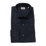 Bagutta Blue Cotton Men Shirt BA-23953-XL