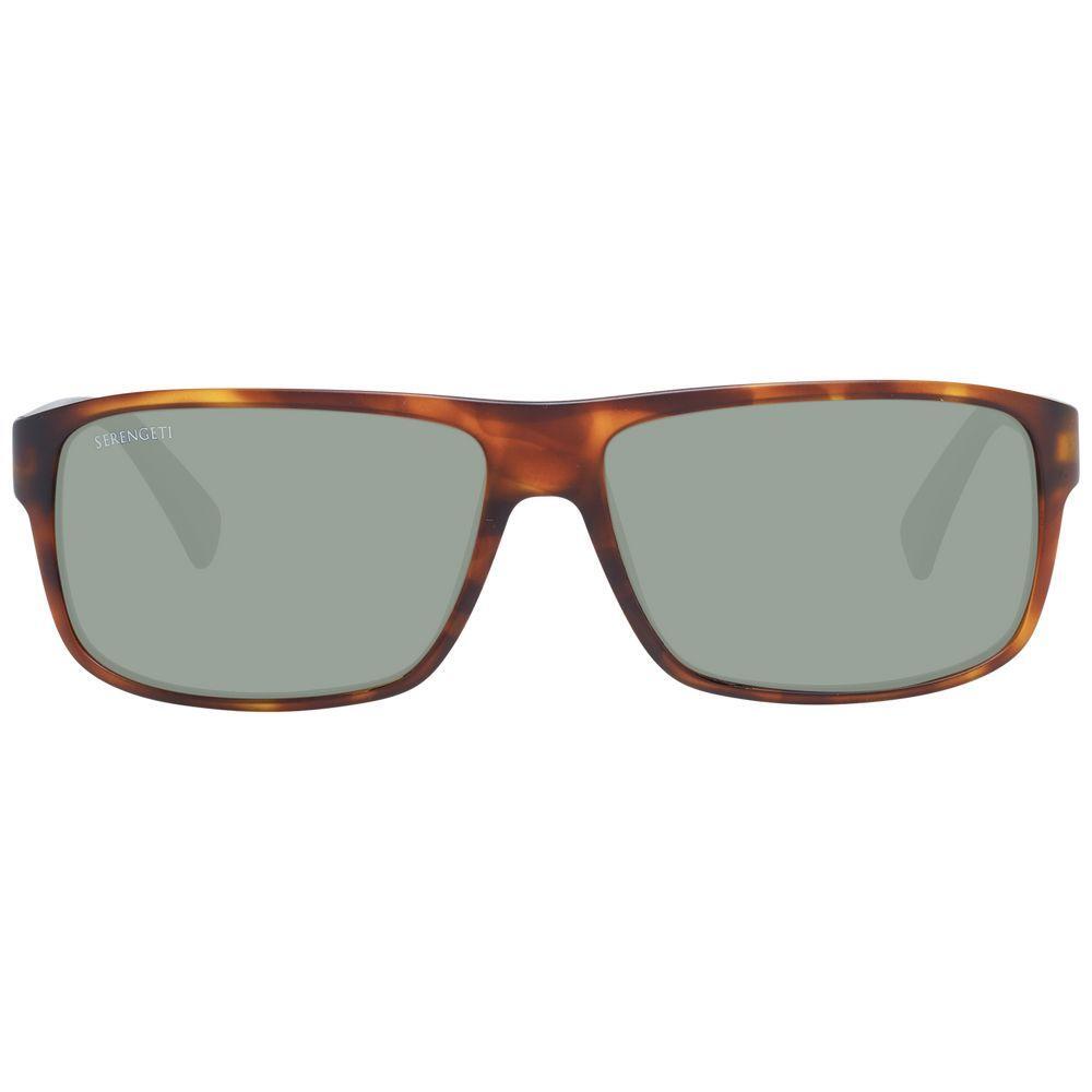Serengeti Brown Unisex Sunglasses SE-1044981