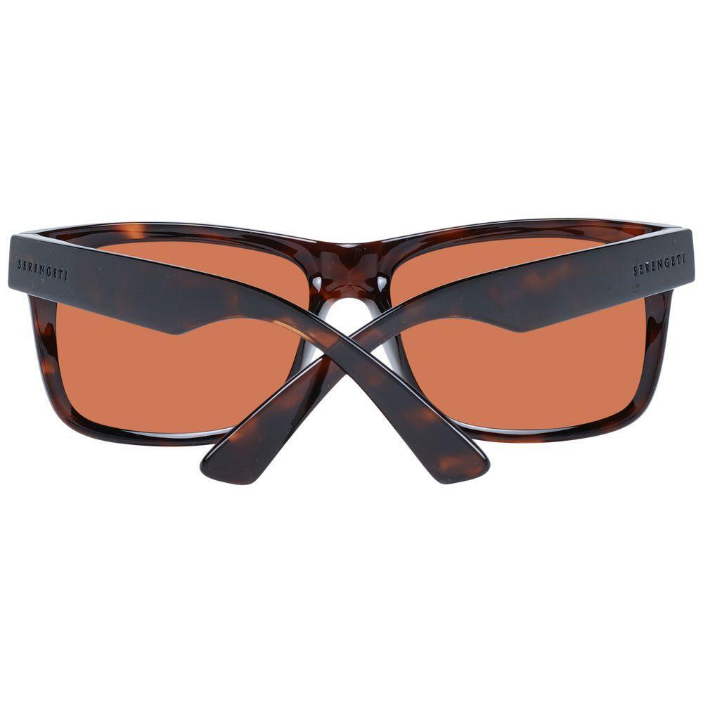 Serengeti Brown Unisex Sunglasses SE-1044988