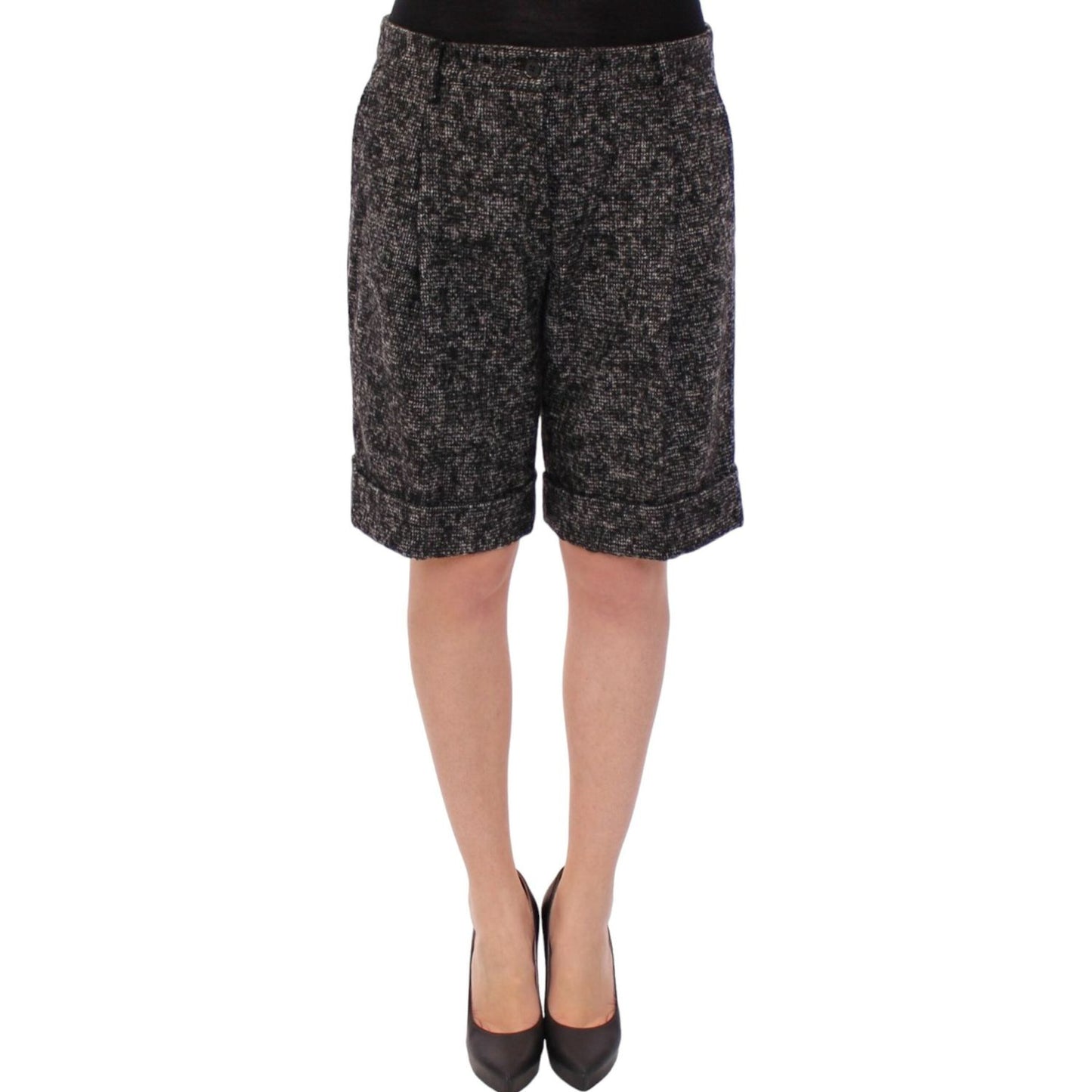 Dolce & Gabbana Gray wool shorts pants GSS11722-1