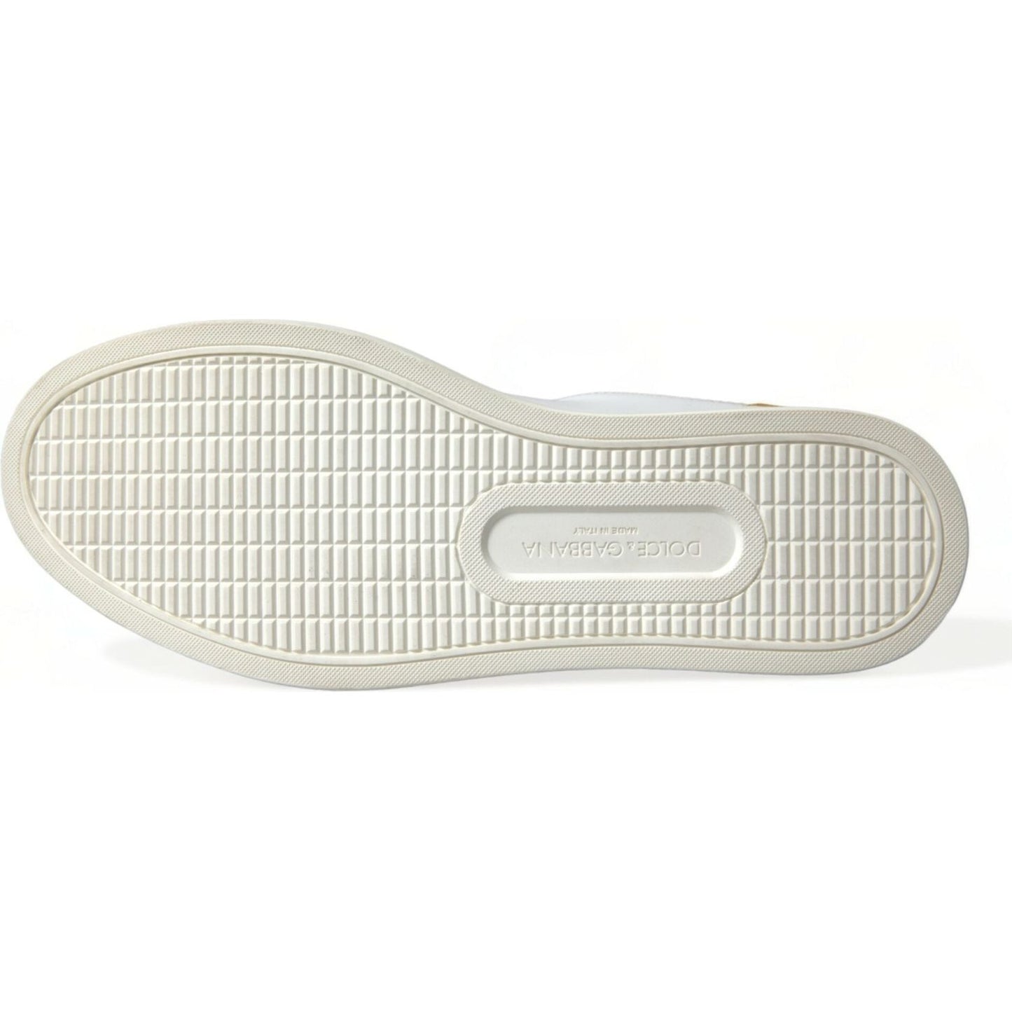 Dolce & Gabbana White Leather LOVE Milano Men Sneakers Shoes MV5376-39.5
