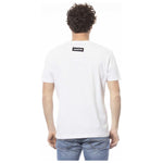 Invicta White Cotton Men T-Shirt IN-24027-S