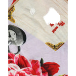 Dolce & Gabbana Multicolor Floral Padlock Butterfly Tank Top TSH84330-38