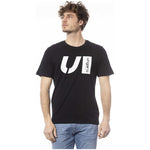 Ungaro Sport Black Cotton Men T-Shirt UN-24071-M