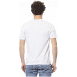 Ungaro Sport White Cotton Men T-Shirt UN-24072-M