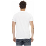 Trussardi Action White Cotton Men T-Shirt TR-24180-M