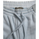 Dolce & Gabbana Light Blue Cotton Sweatpants Men Jogger Pants PAN75064-48