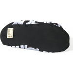 Dolce & Gabbana White Logo Print Nylon Slip On Flats Shoes LA10886-39