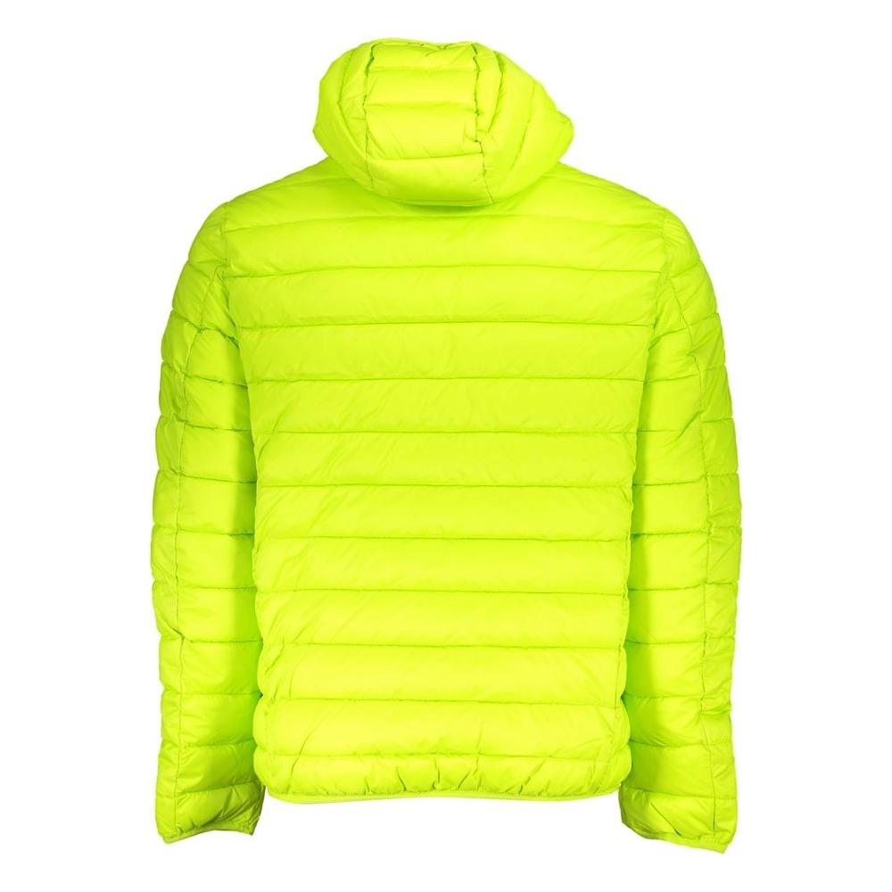 Norway 1963 Chic Green Polyamide Hooded Jacket NO-23307-M-FBB-163