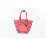 Michael Kors Kimber Small Tea Rose Leather 2-in-1 Zip Tote Messenger Bag Purse 80597