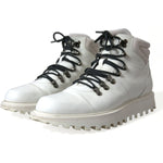 Dolce & Gabbana Pristine White Italian Ankle Boots Dolce & Gabbana Gray