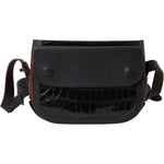 Balenciaga Black Exotic Leather Shoulder Crossbody Camera Bag BAG1181