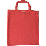 Prada Red Jersey Fabric Logo Shoulder Shopping Tote Bag BAG1192