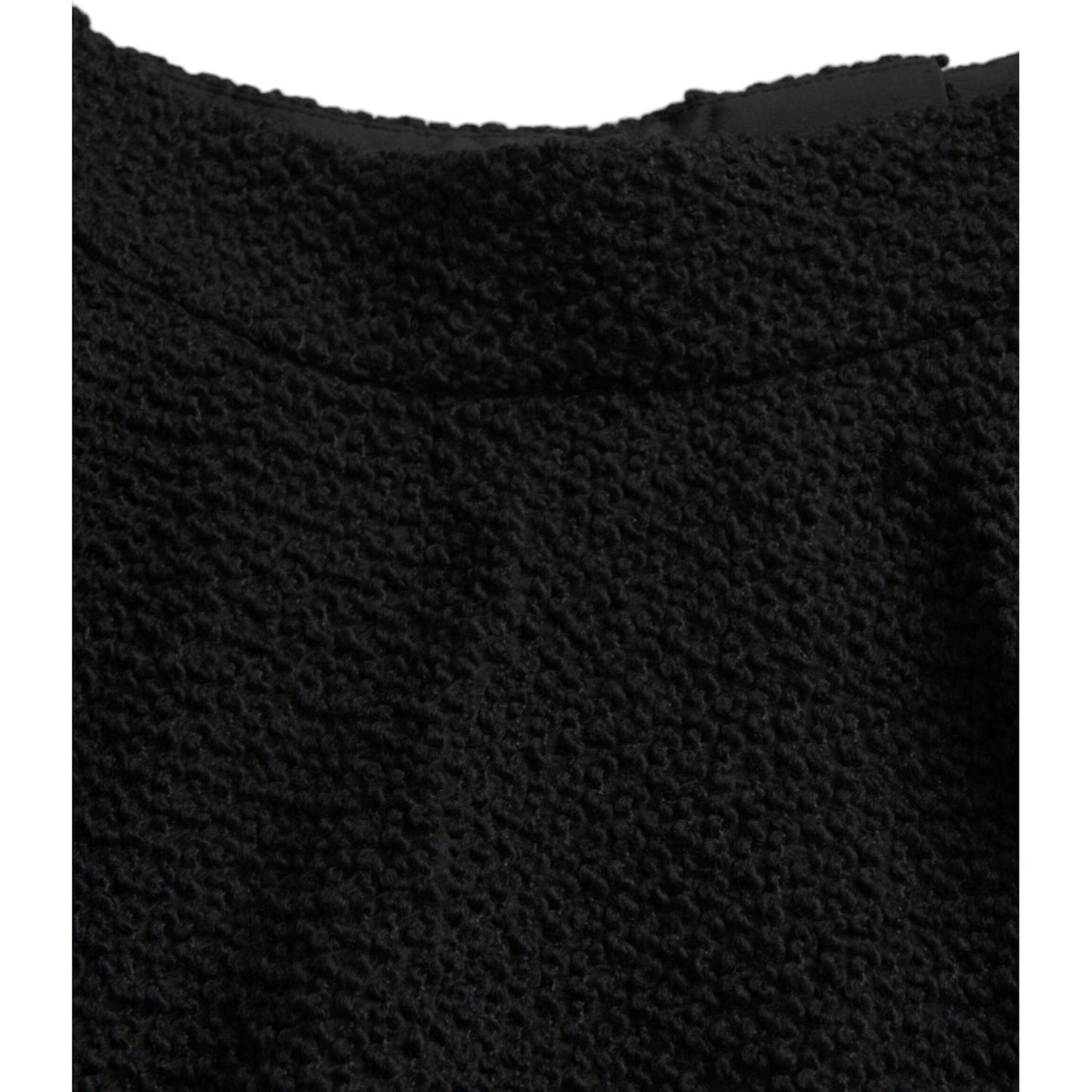 Dolce & Gabbana Black High Waist A-line Knee Length Skirt SKI1993-38